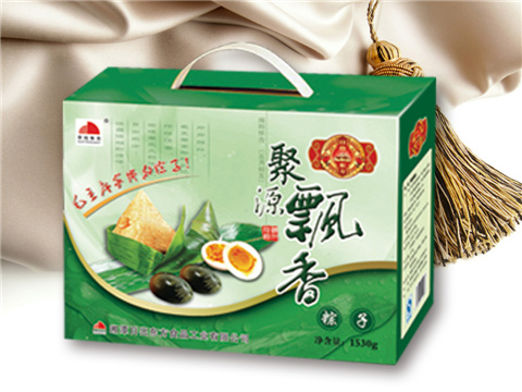 端午节粽子礼品包装盒金福彩盒